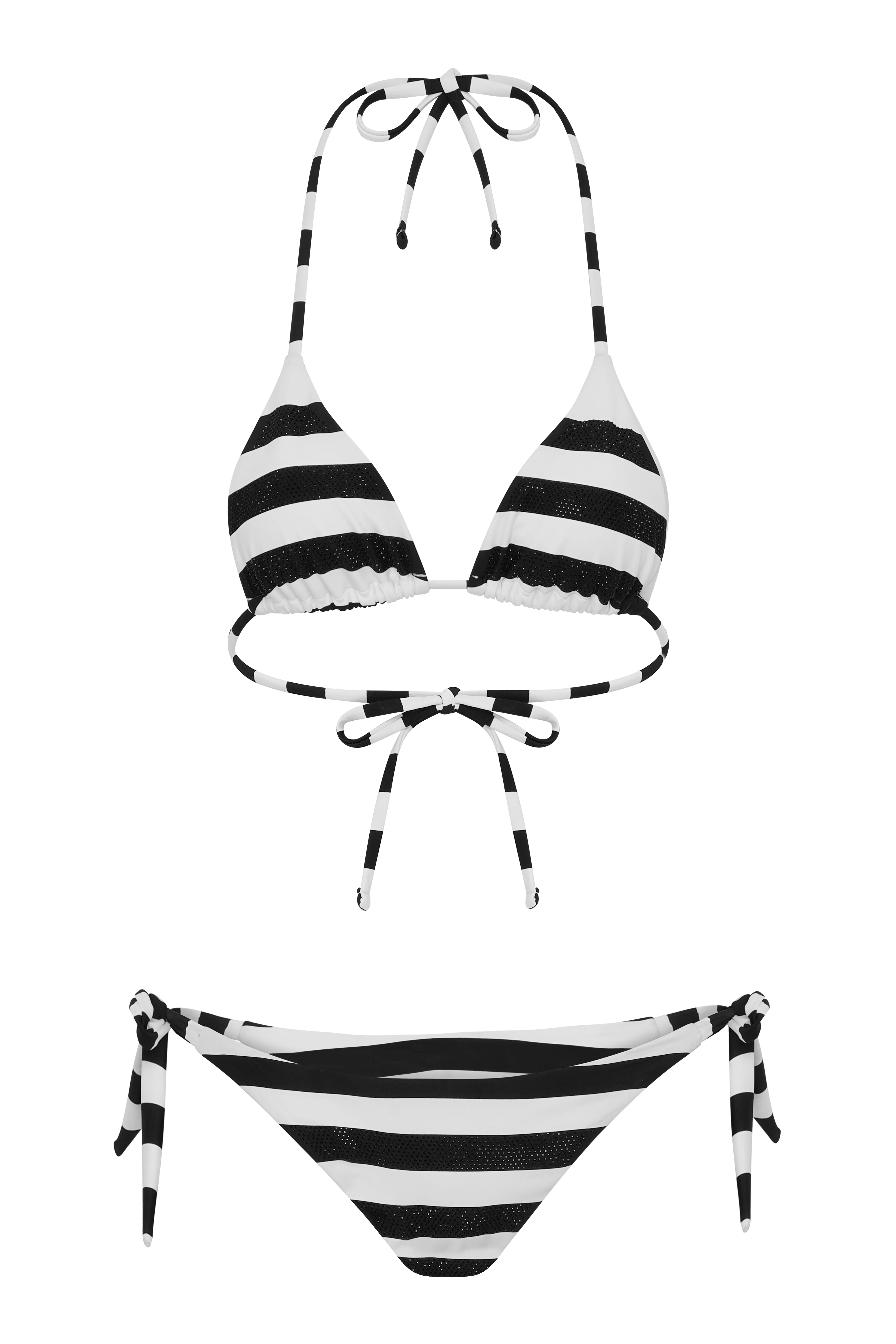 THE ALEXA BIKINI IN BLACK & WHITE - Image 9