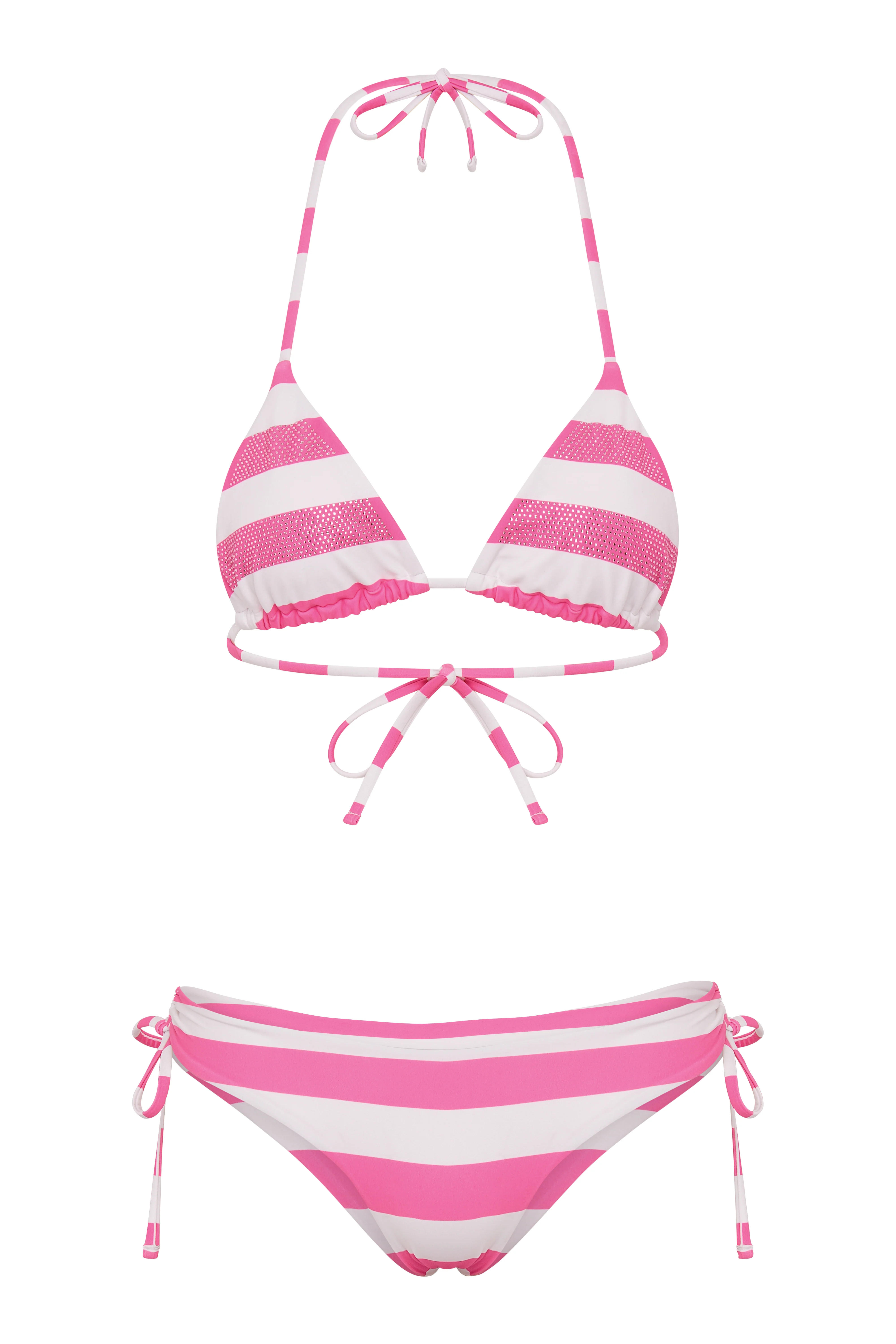 THE ALEXA TRIANGLE TOP IN PINK - Image 6