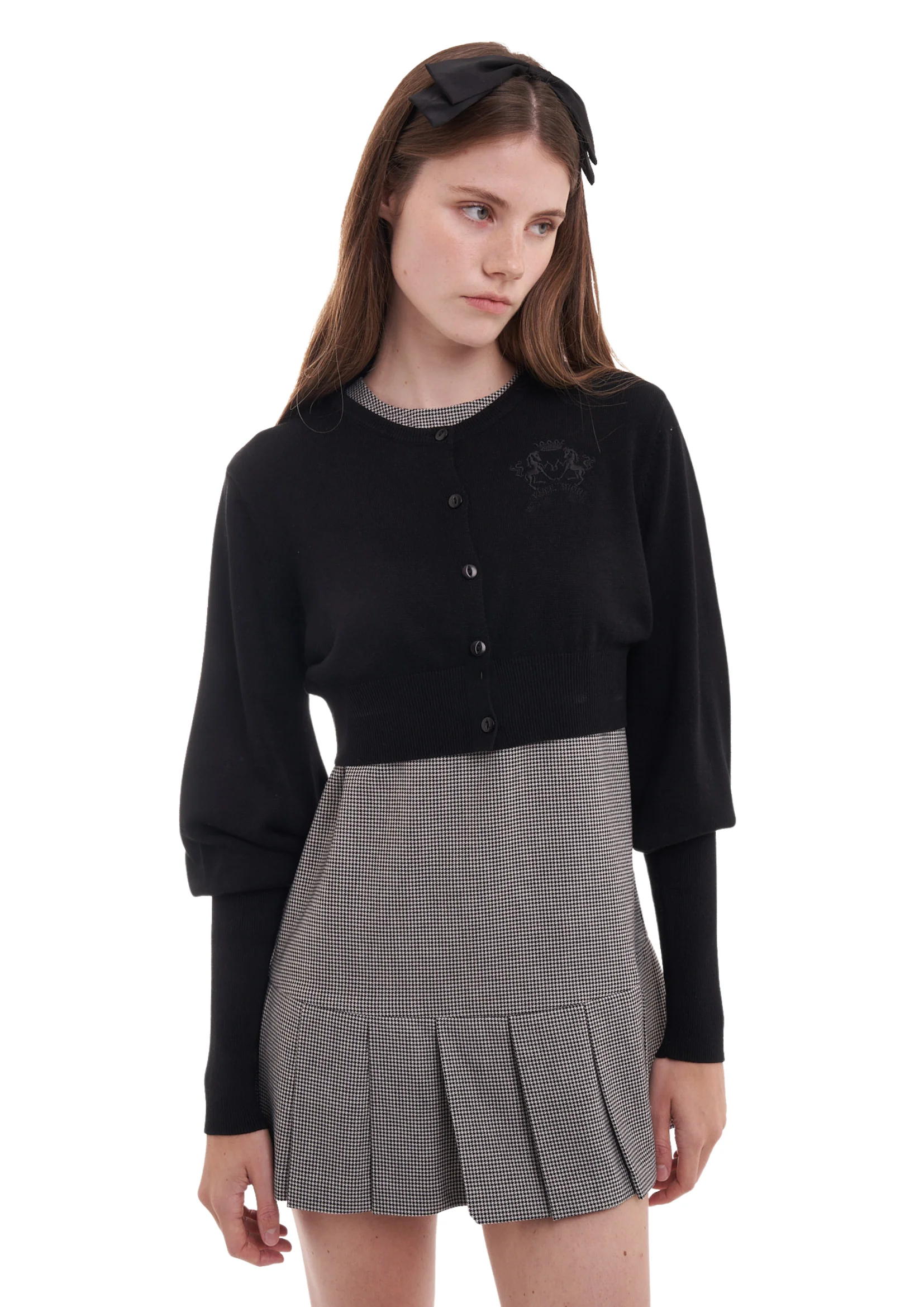 THE BUBBLE CARDI IN BLACK - Image 5