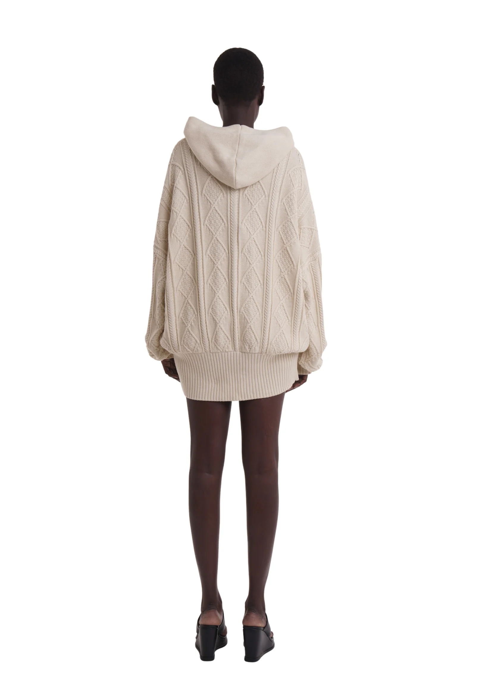 THE CECE DRESS IN ECRU - Image 5