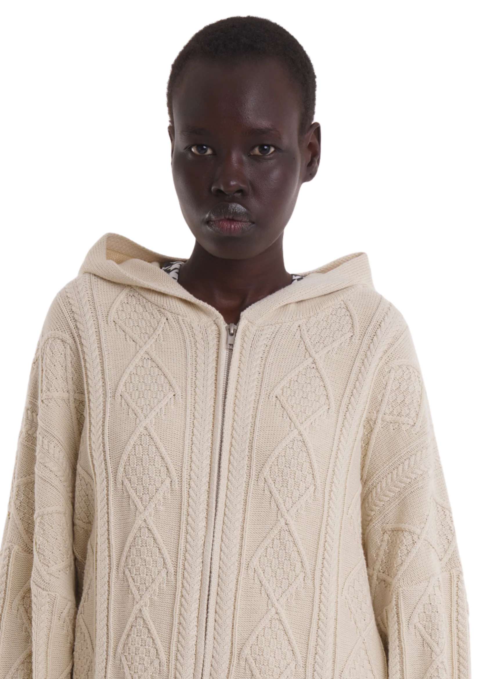 THE CECE DRESS IN ECRU - Image 6