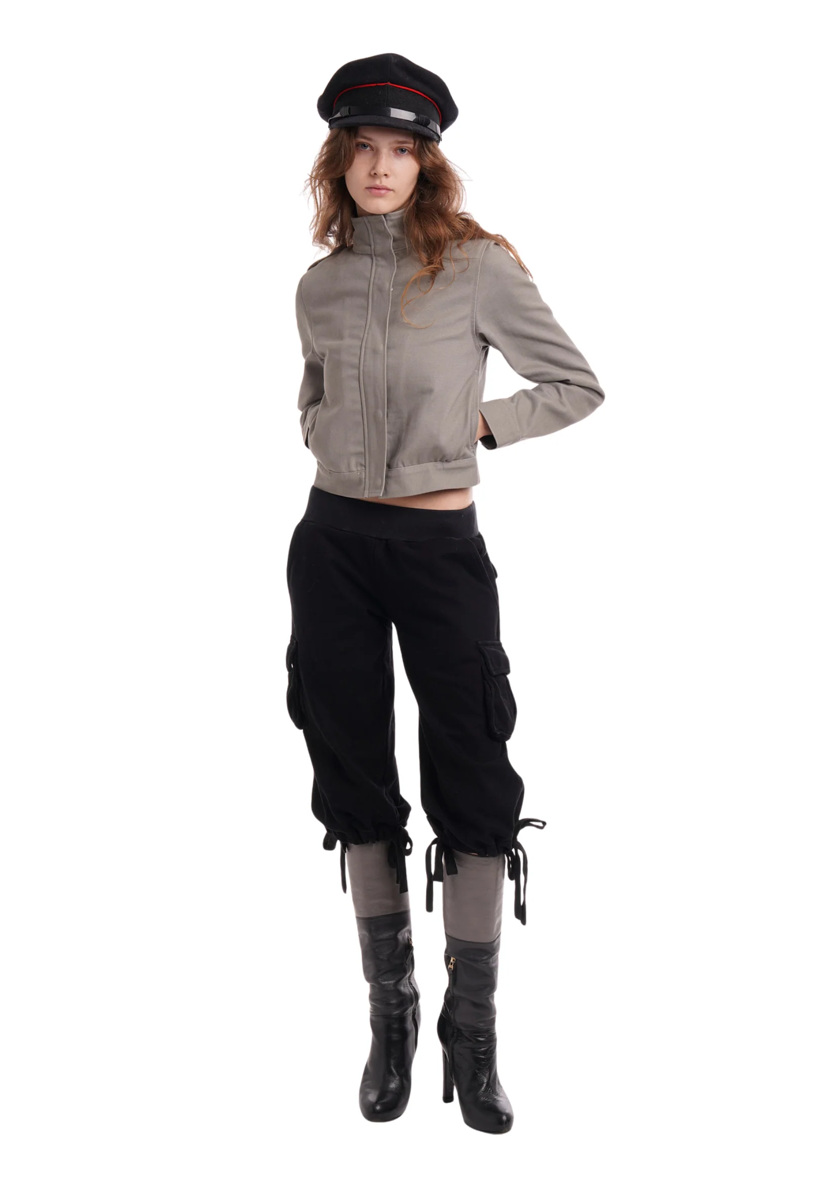 THE MAYA JACKET IN SLATE