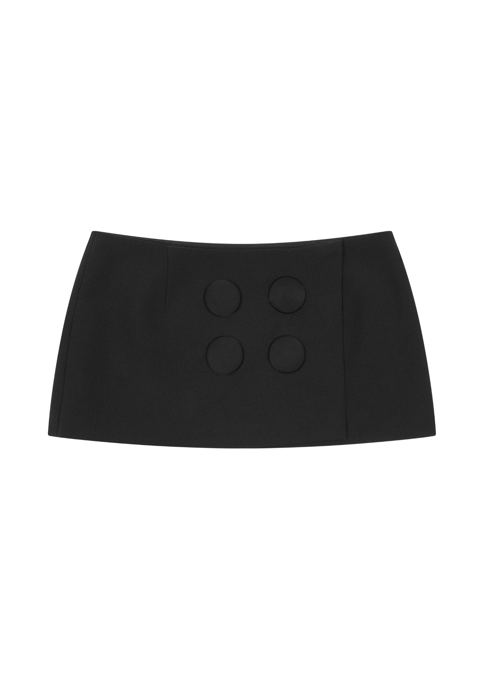 THE MINI SKIRT IN BLACK - Image 2