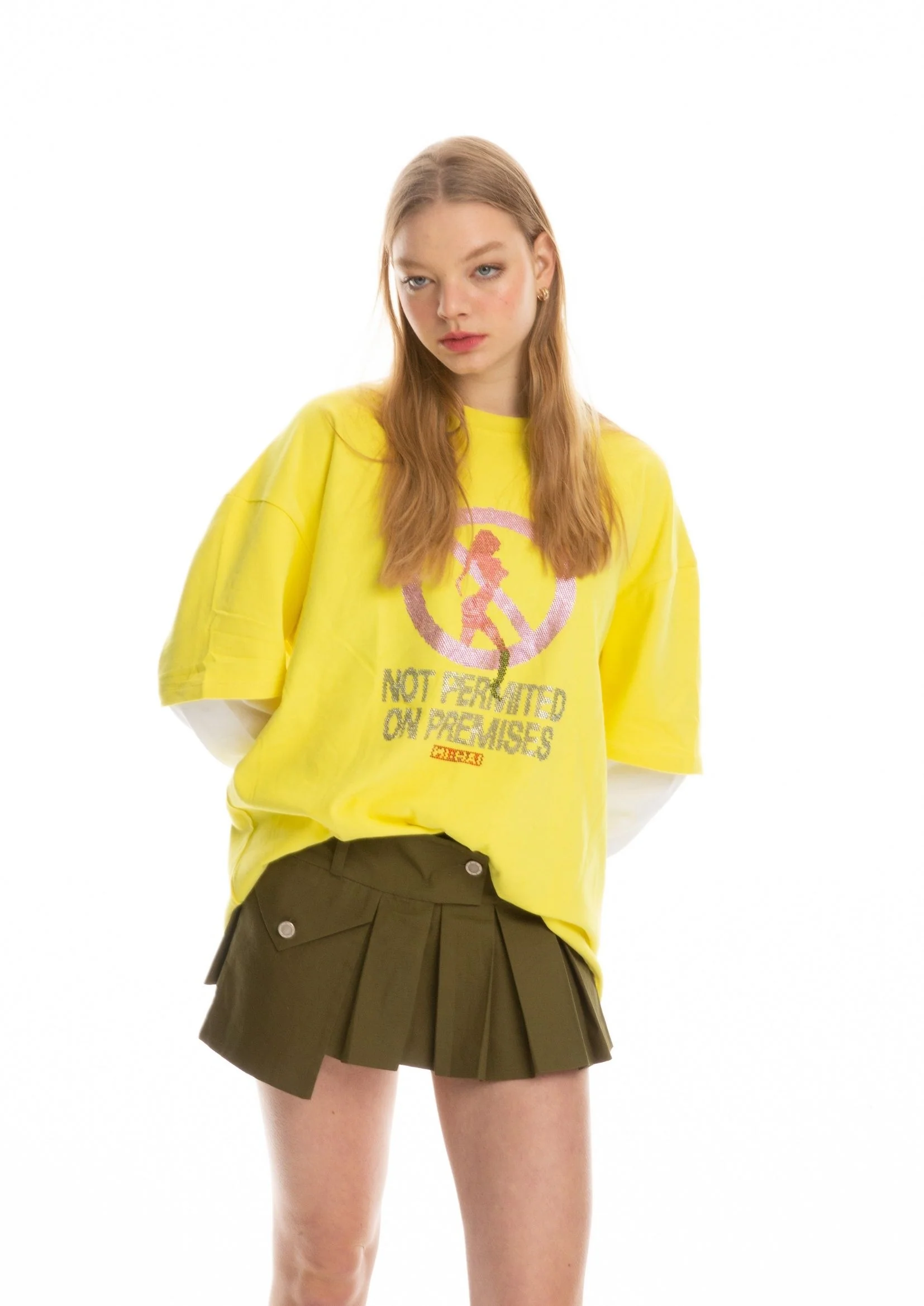 THE OVERPACKER SKIRT IN KHAKI - Image 3