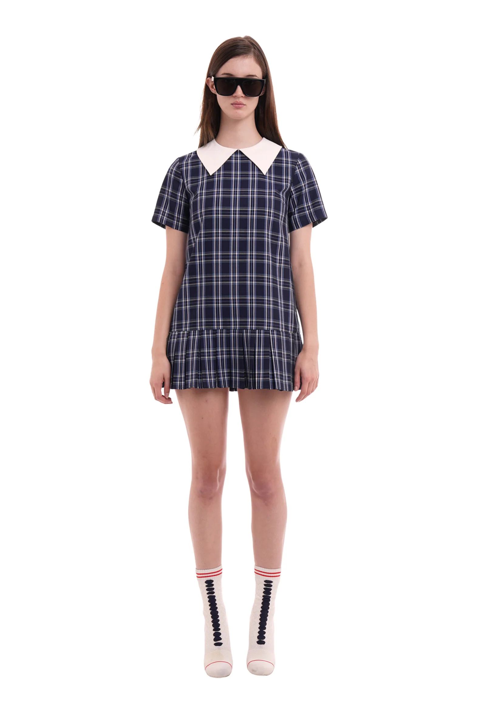 THE PLAID MINI IN DEEP BLUE - Image 2