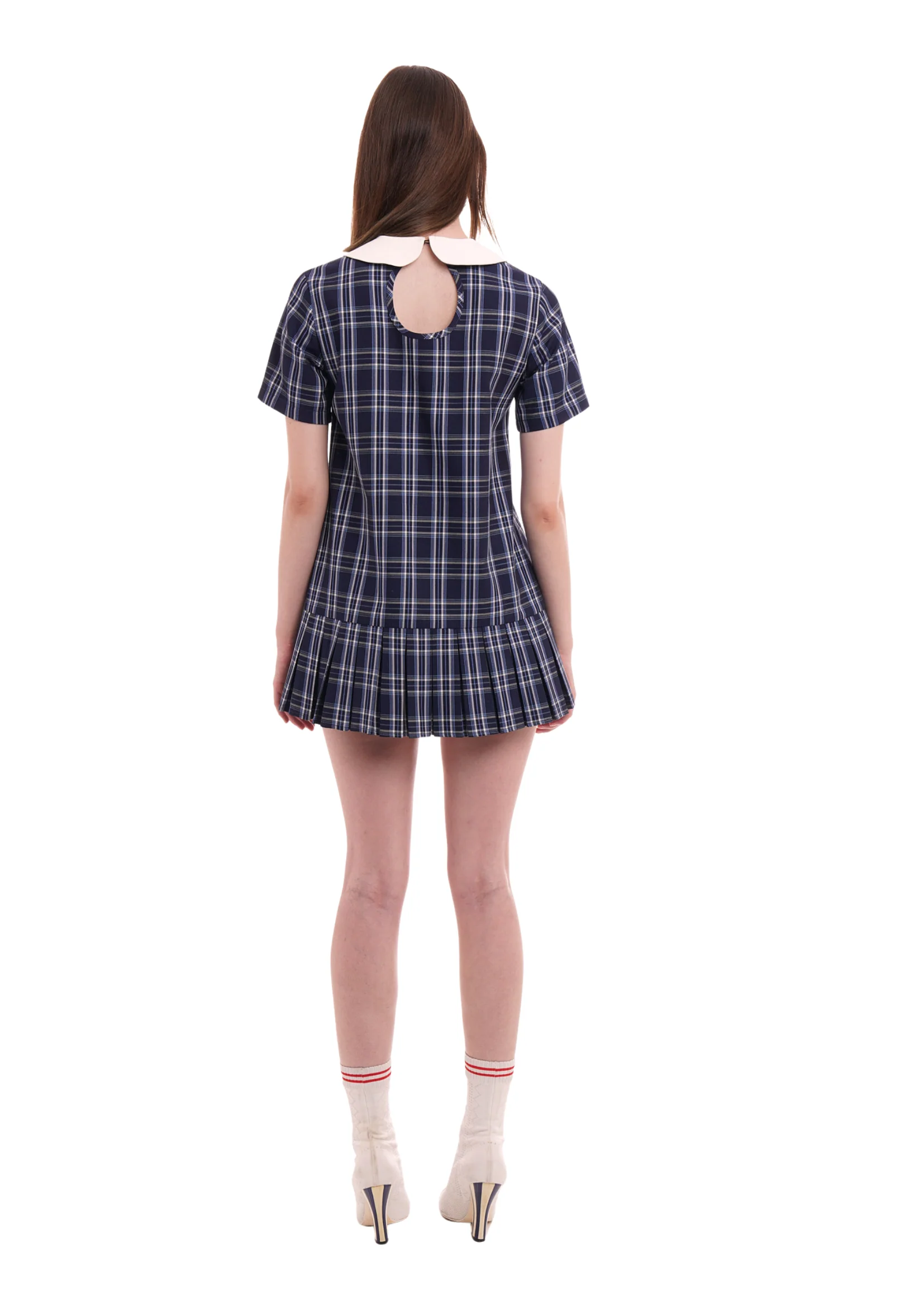 THE PLAID MINI IN DEEP BLUE - Image 4