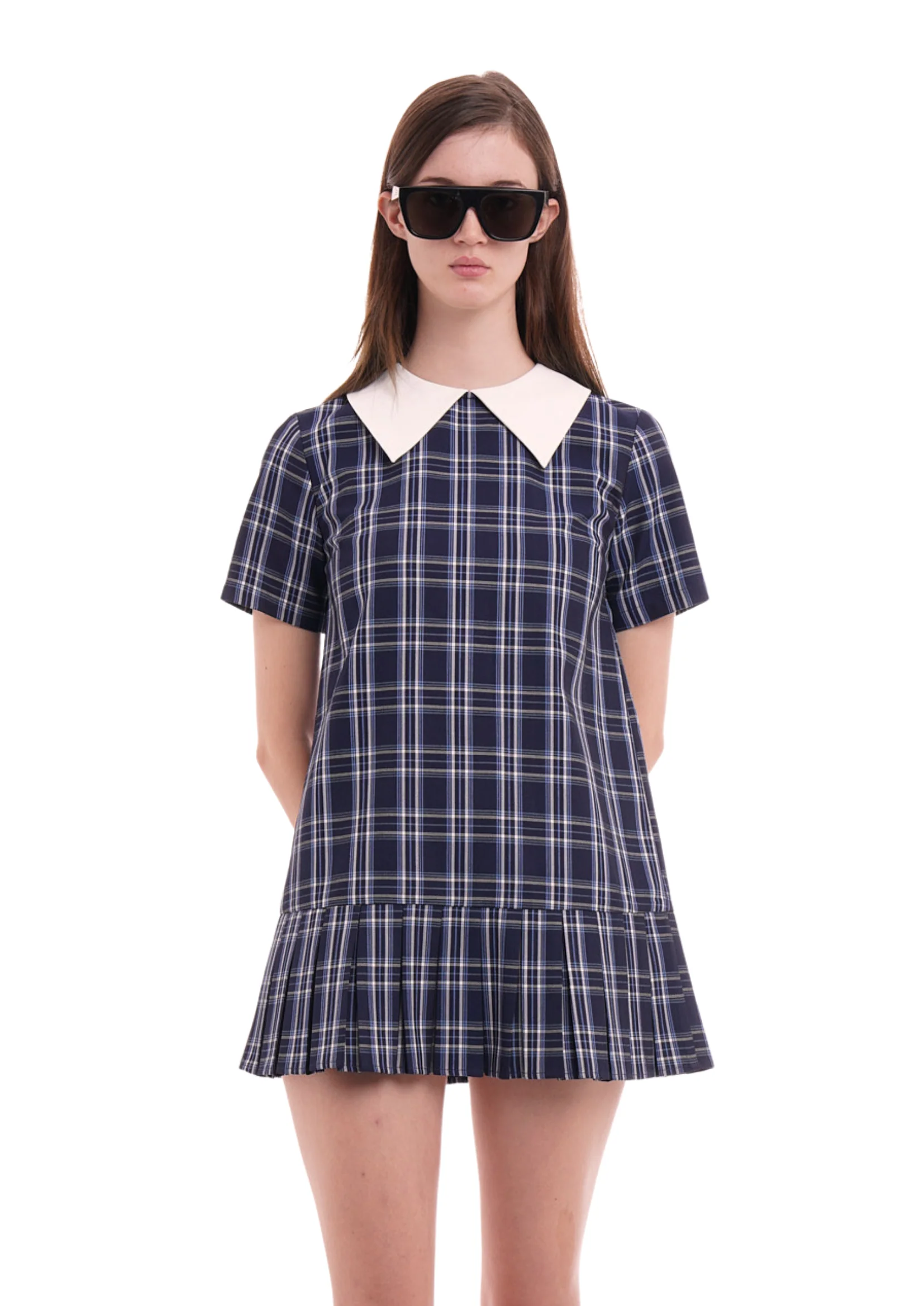 THE PLAID MINI IN DEEP BLUE - Image 5