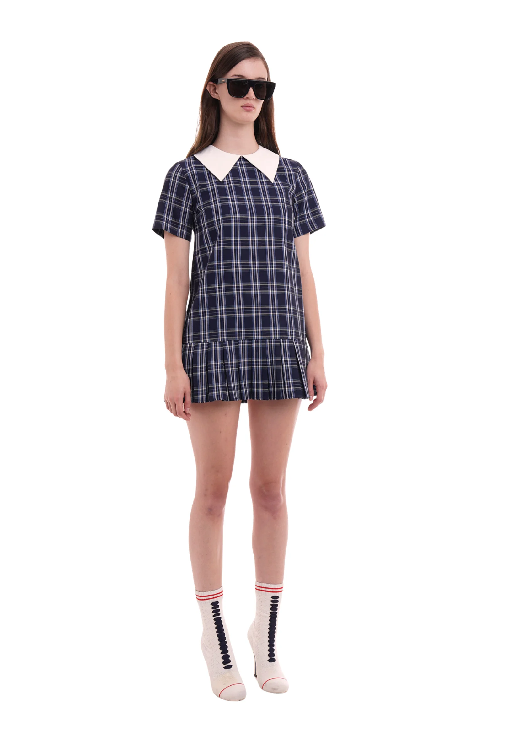 THE PLAID MINI IN DEEP BLUE - Image 6