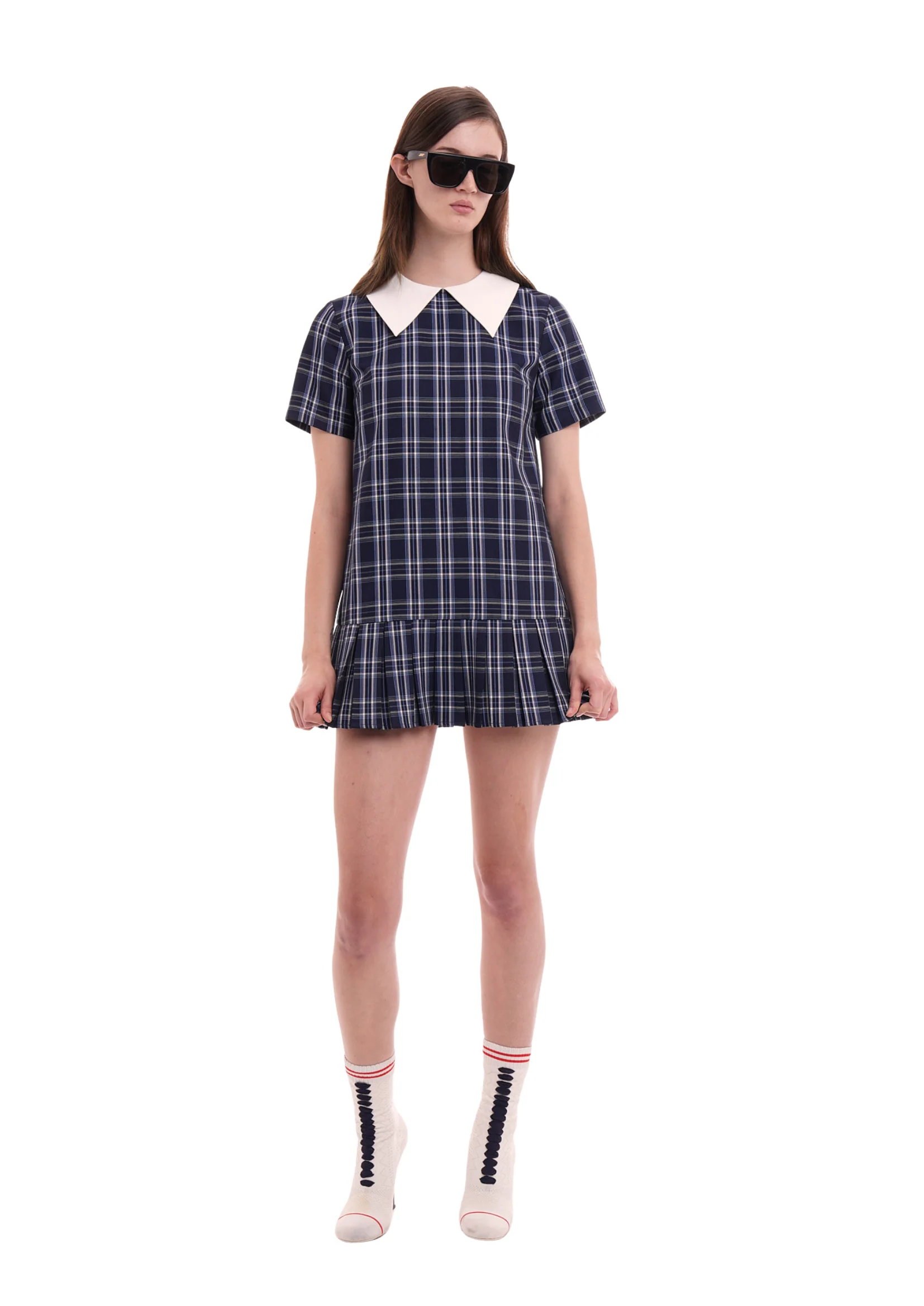 THE PLAID MINI IN DEEP BLUE - Image 7