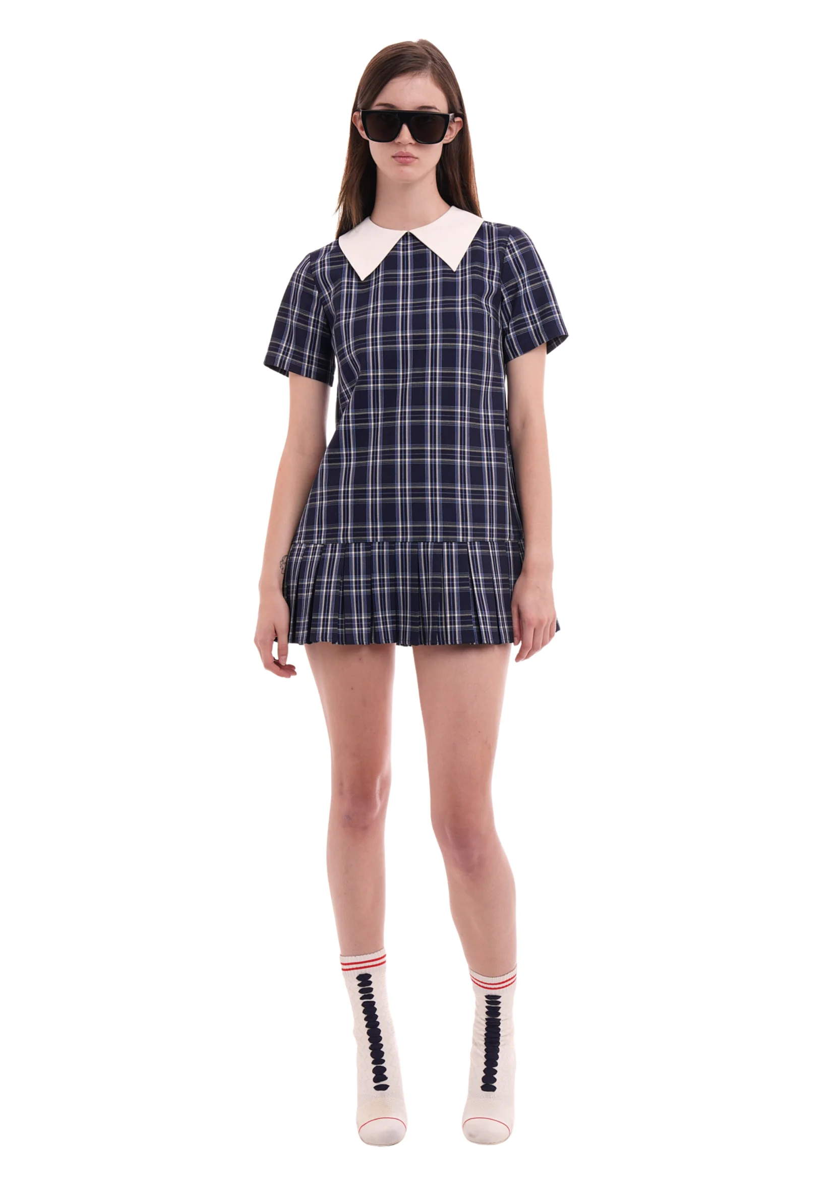 THE PLAID MINI IN DEEP BLUE - Image 8