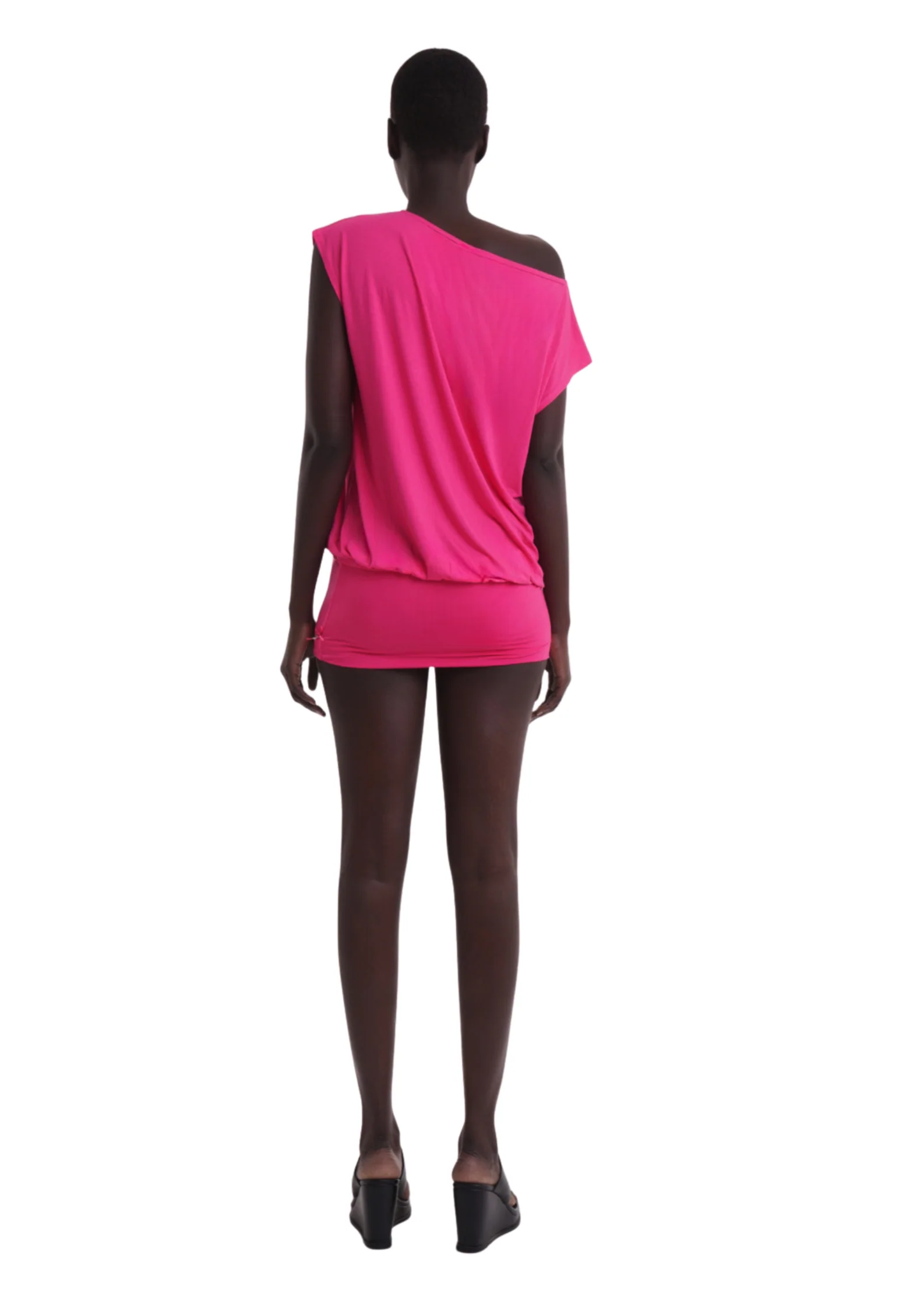 THE REL DRESS IN ROSIE PINK - Image 4
