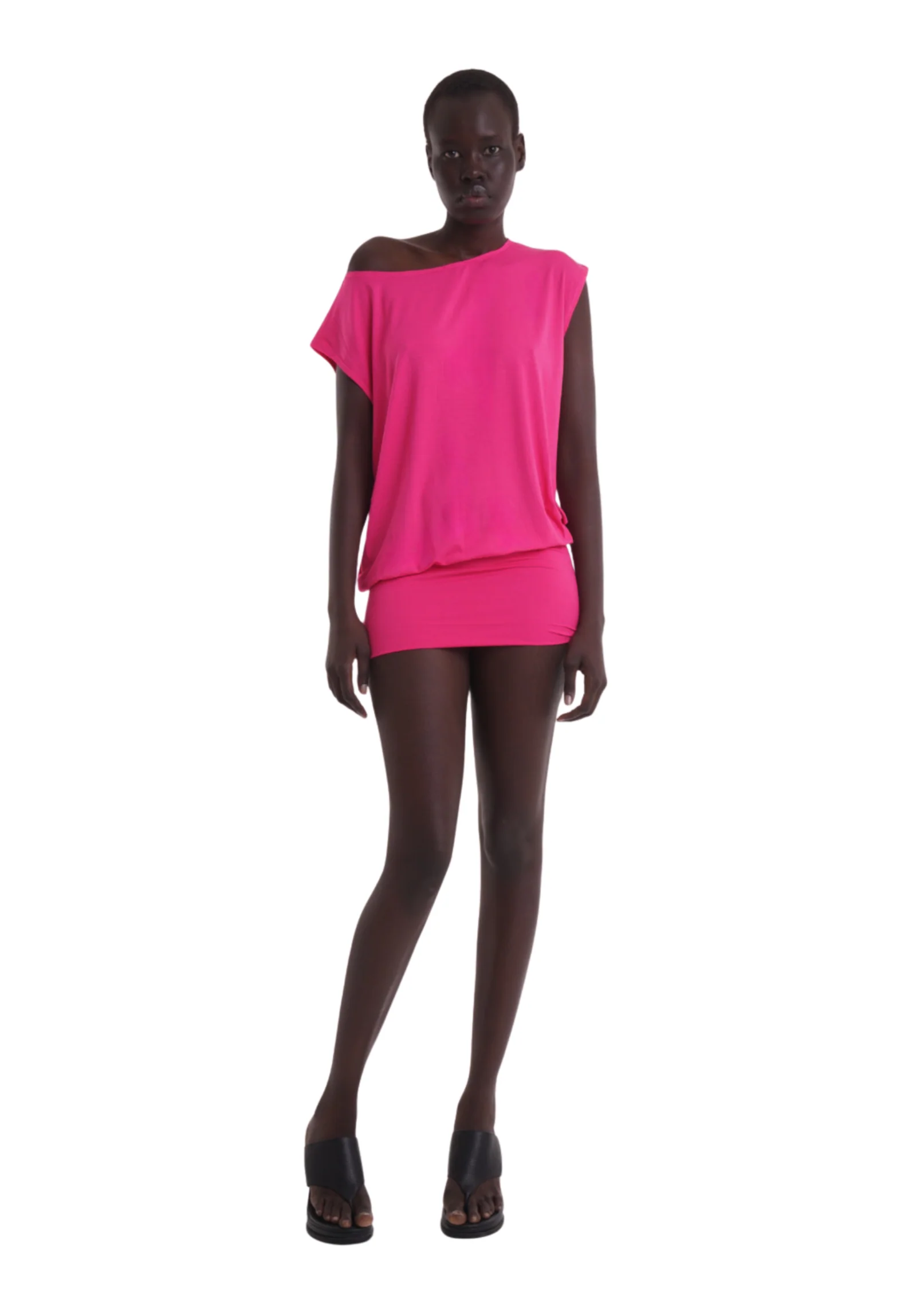 THE REL DRESS IN ROSIE PINK - Image 5
