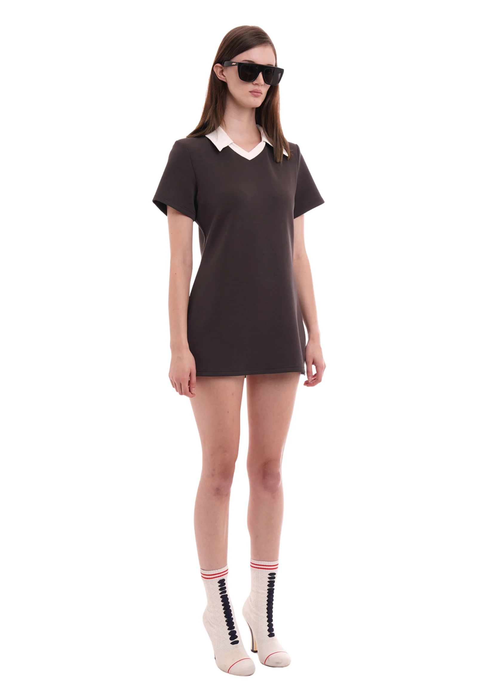 THE RUGBY DRESS IN WASHED BLACK - Image 3