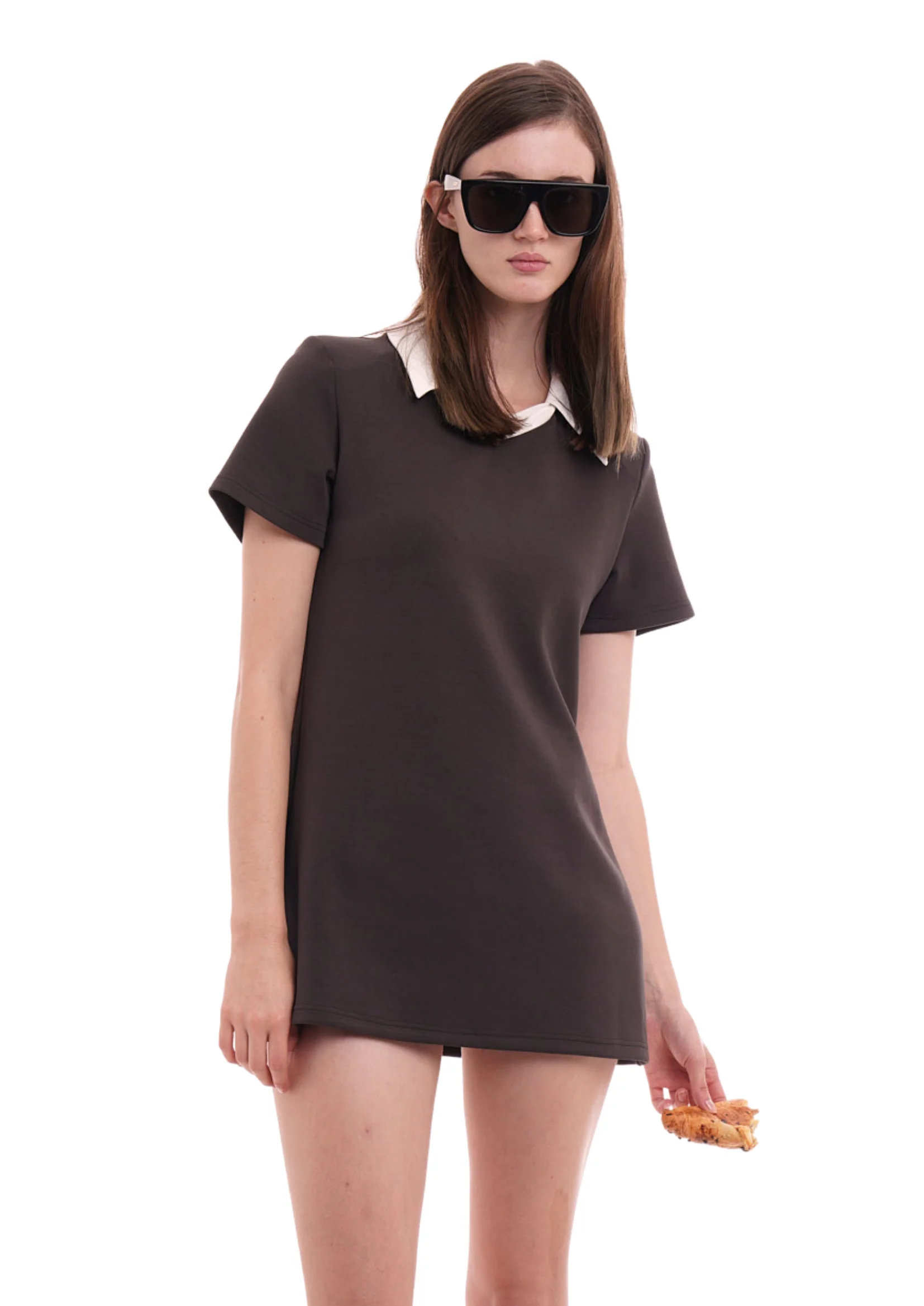 THE RUGBY DRESS IN WASHED BLACK - Image 6