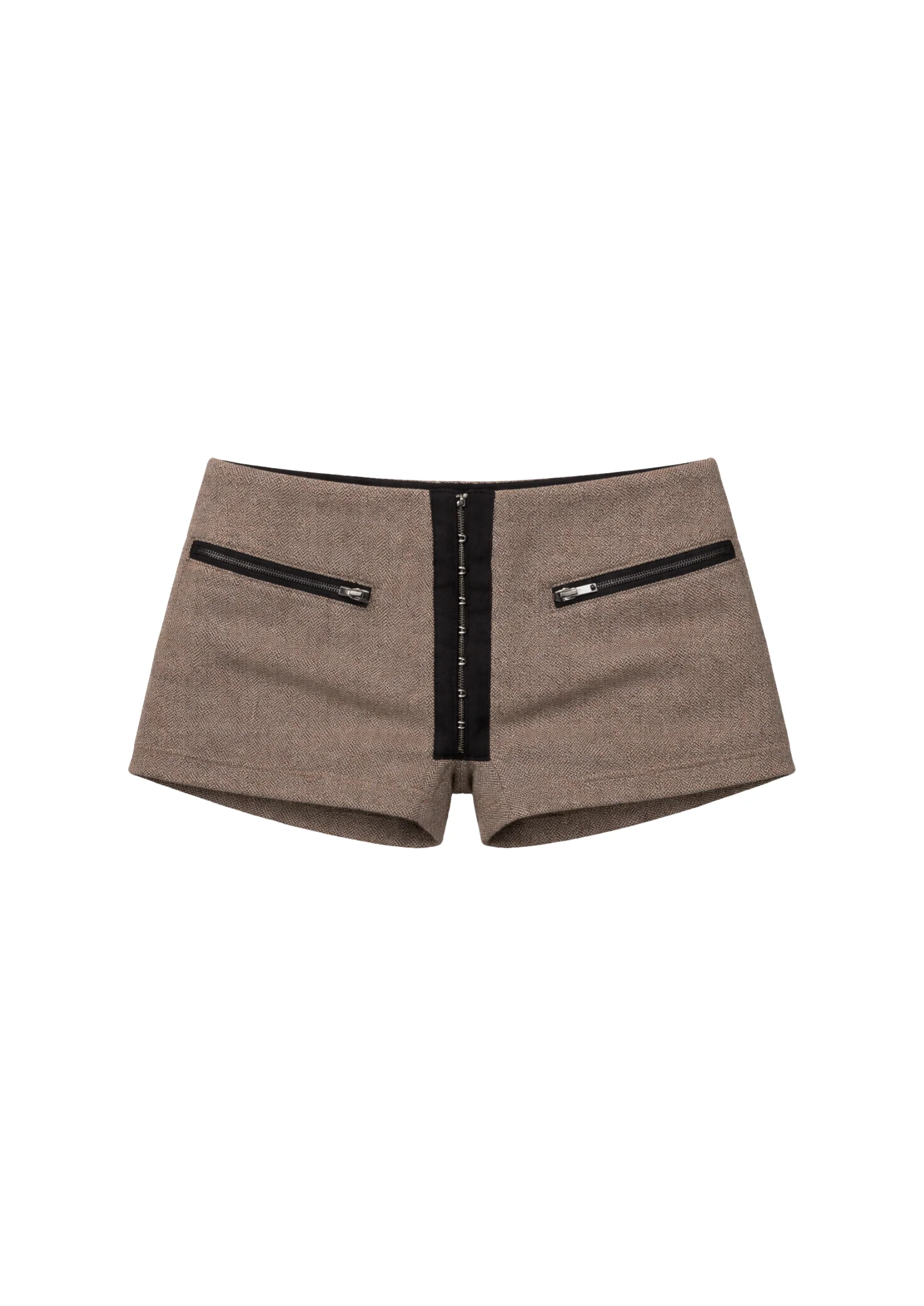 THE TILLY SHORTS IN BROWN - Image 5