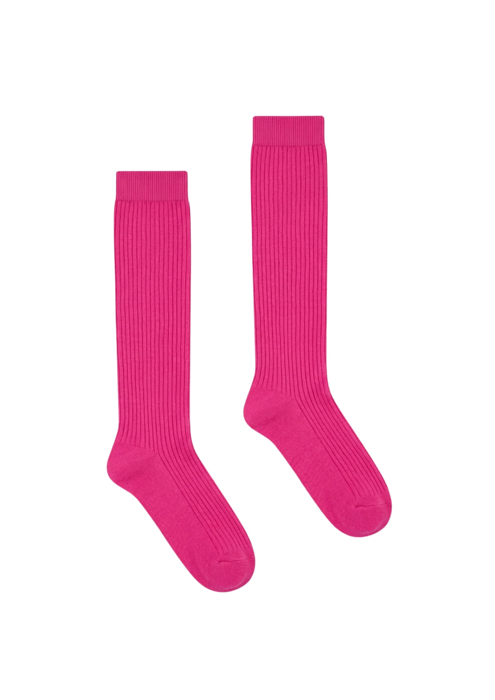 KNEE HIGH SOCKS IN ROSIE PINK - Image 4