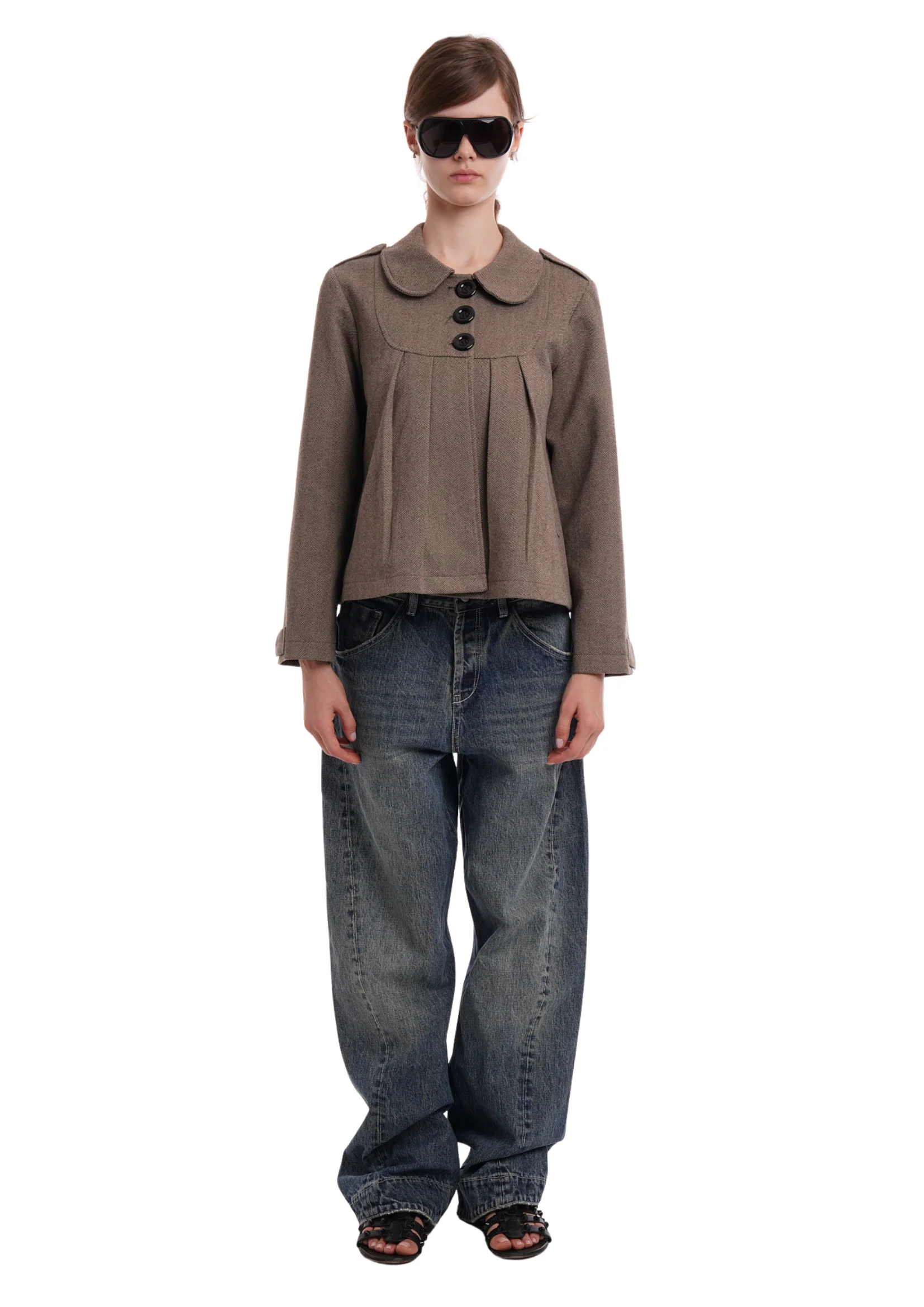 TILLY JACKET IN BROWN - Image 3