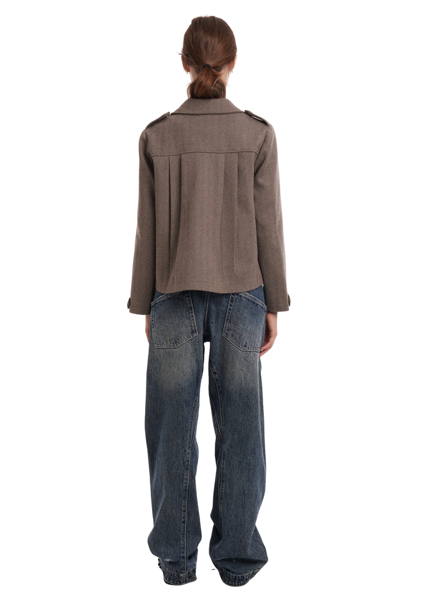 TILLY JACKET IN BROWN - Image 7