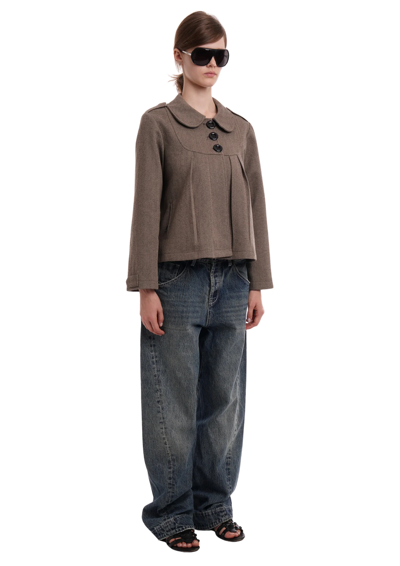 TILLY JACKET IN BROWN - Image 8