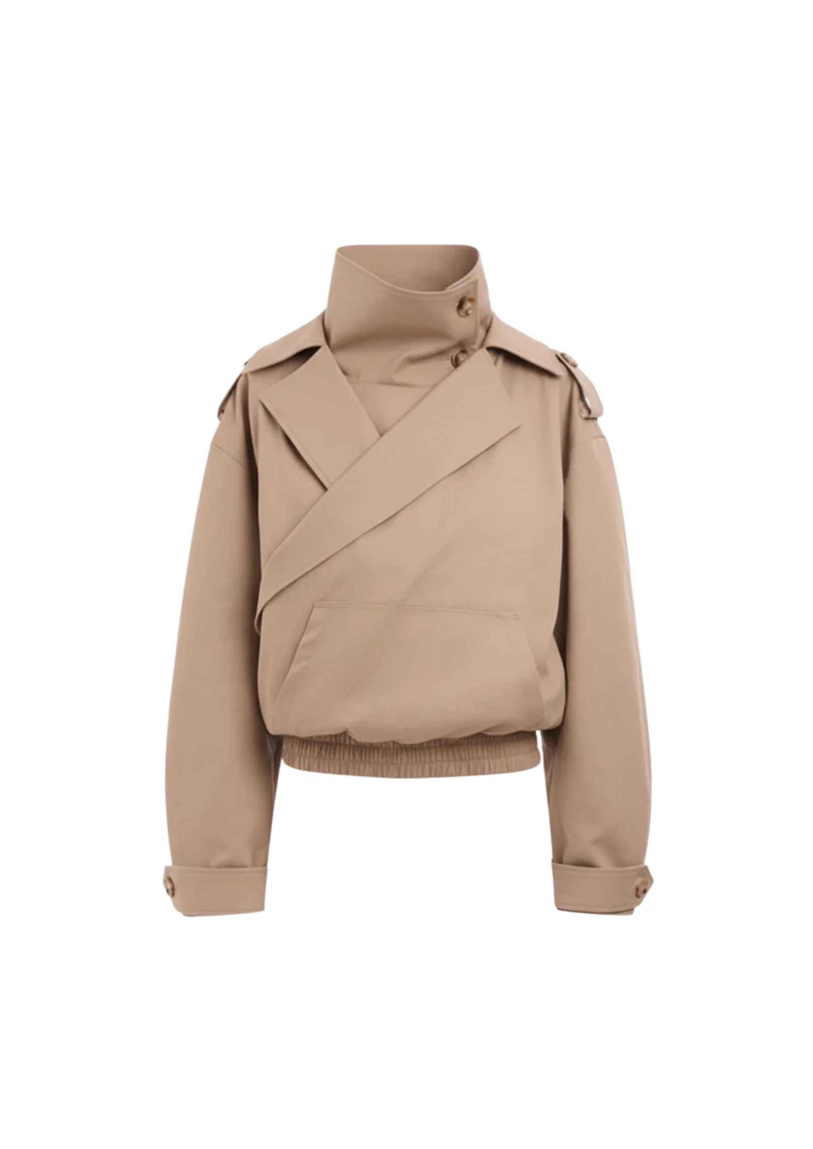 TRENCH PULL OVER IN CAMEL - Image 11
