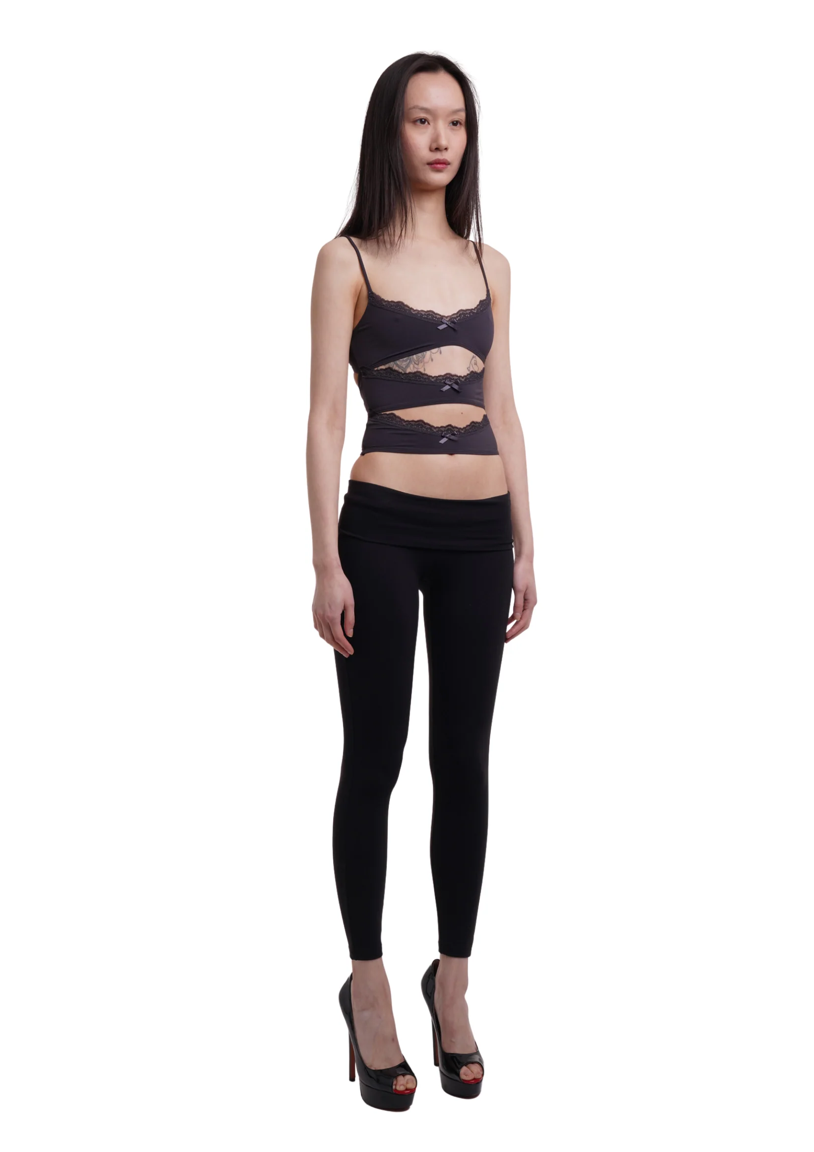 TRIPLE LAYERED BRA IN BLACK - Image 6