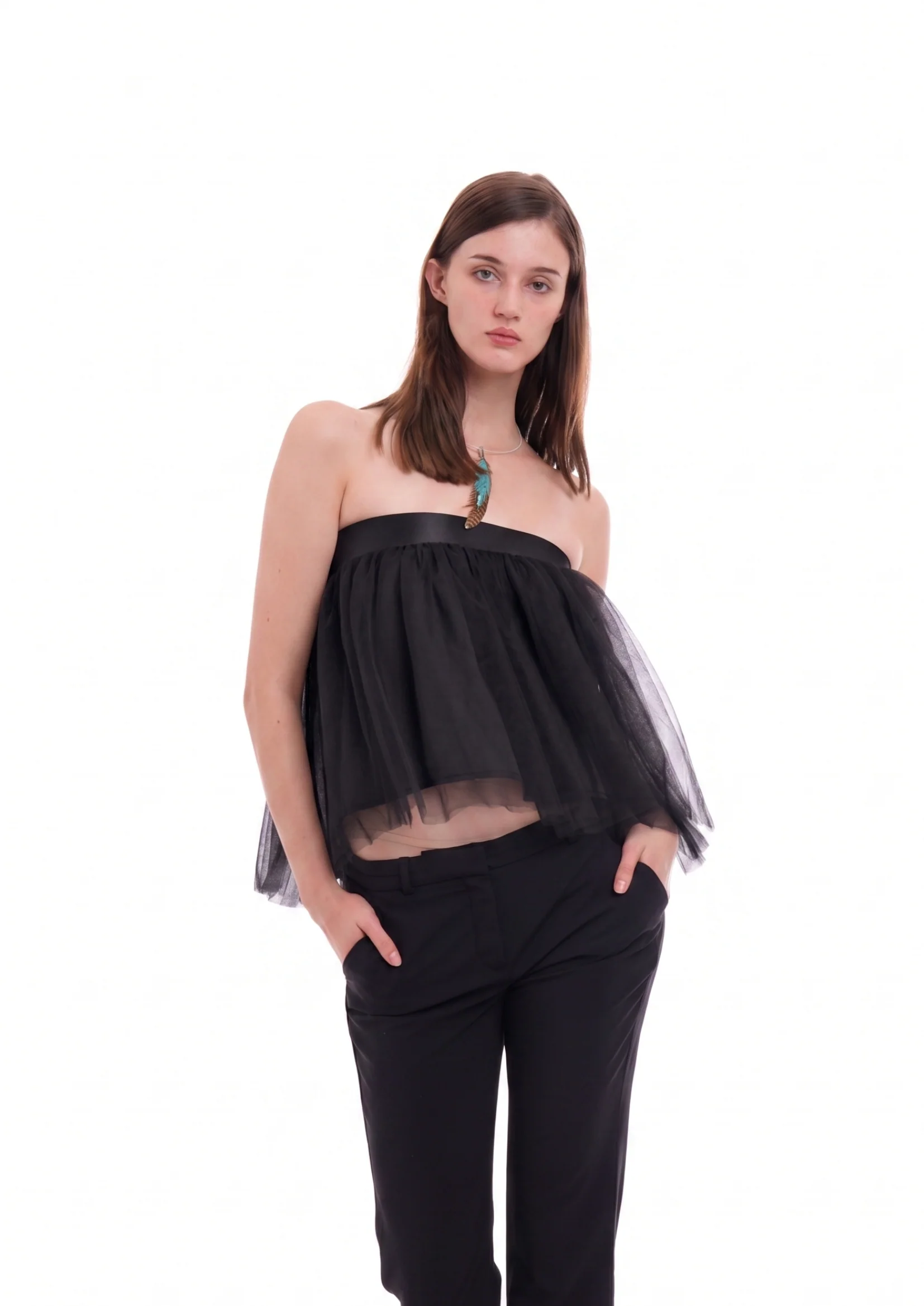 TUTU TOP IN BLACK - Image 2