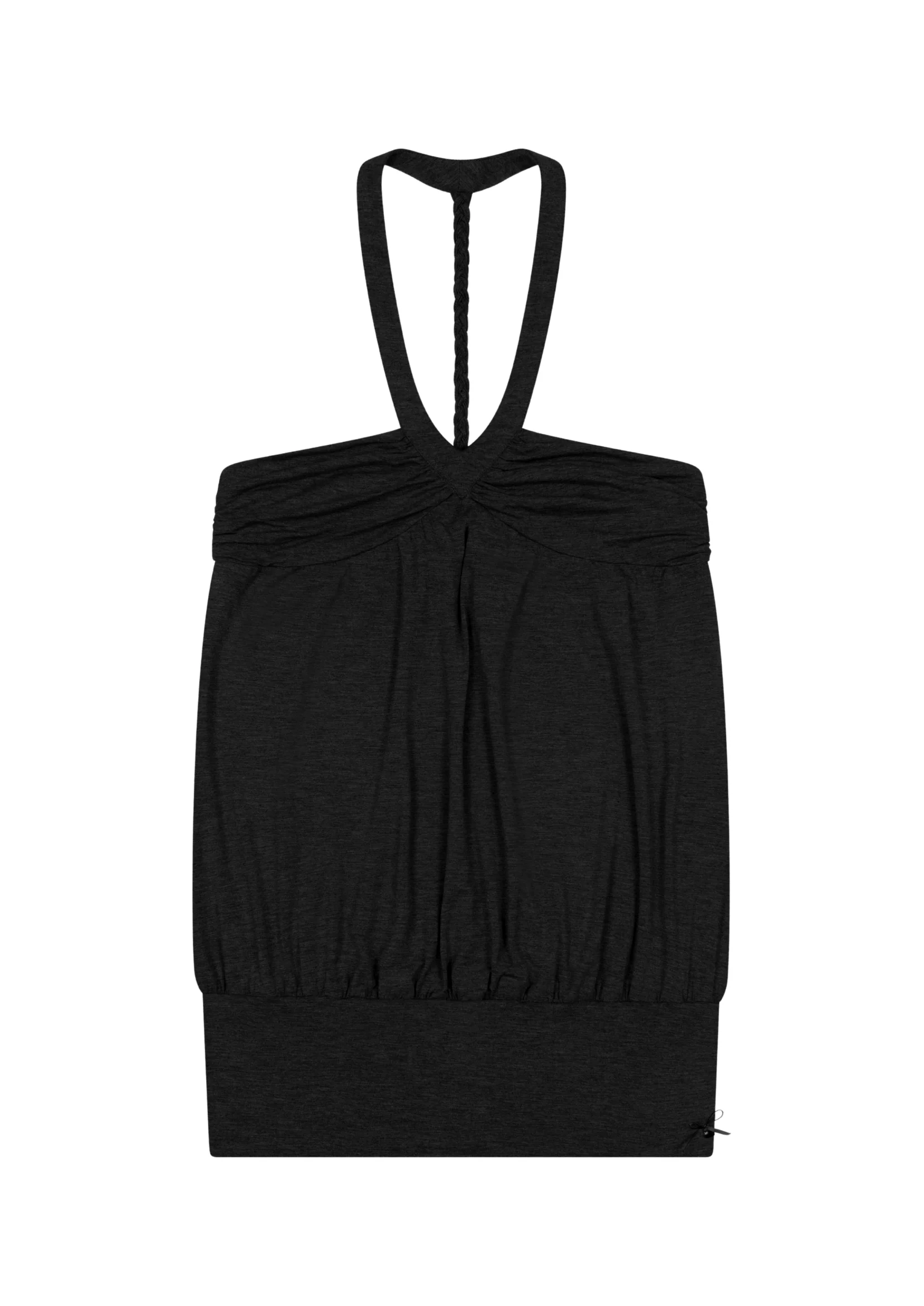 TWIST DRESS IN BLACK