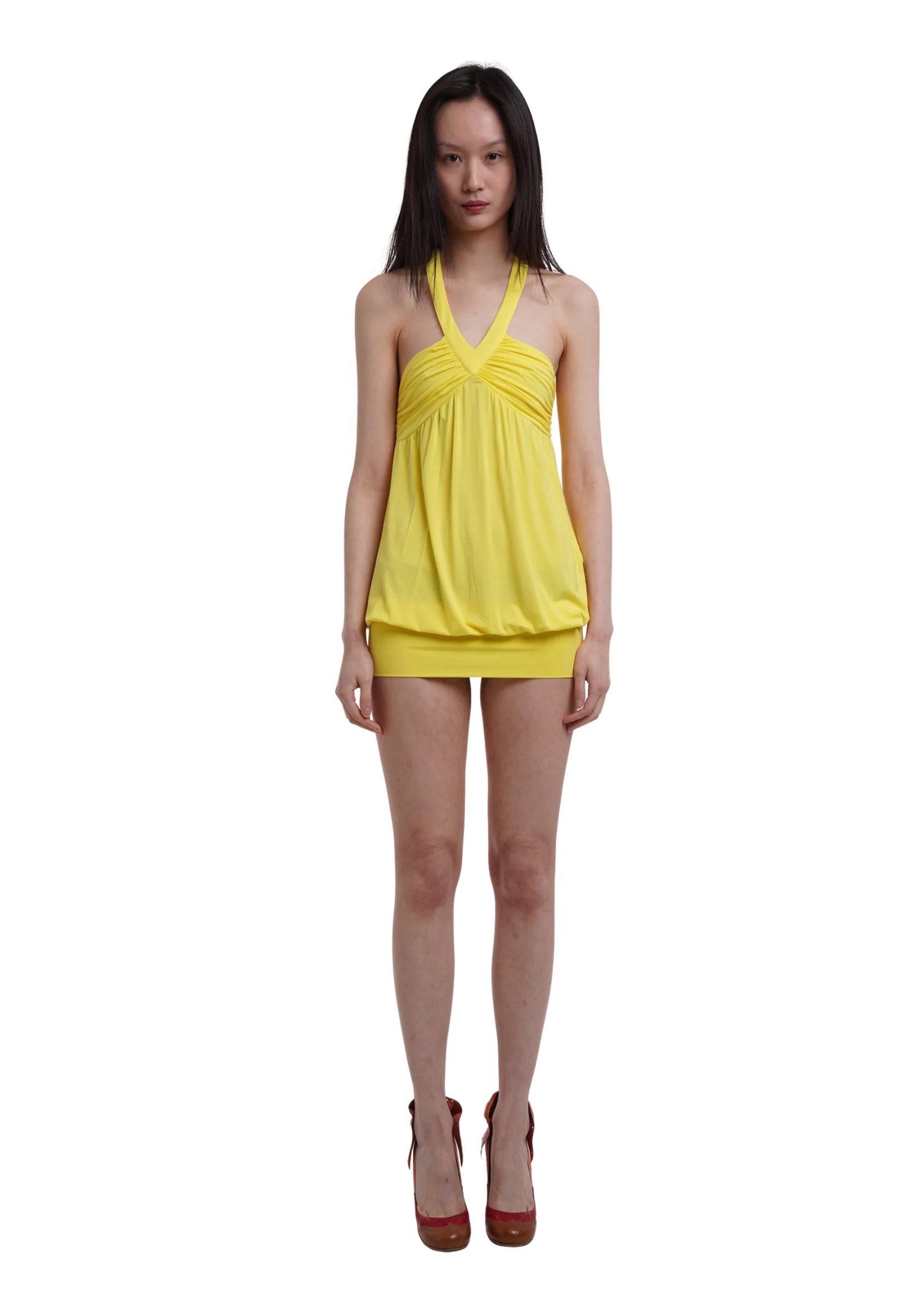 TWIST DRESS IN SUNSHINE - Image 2