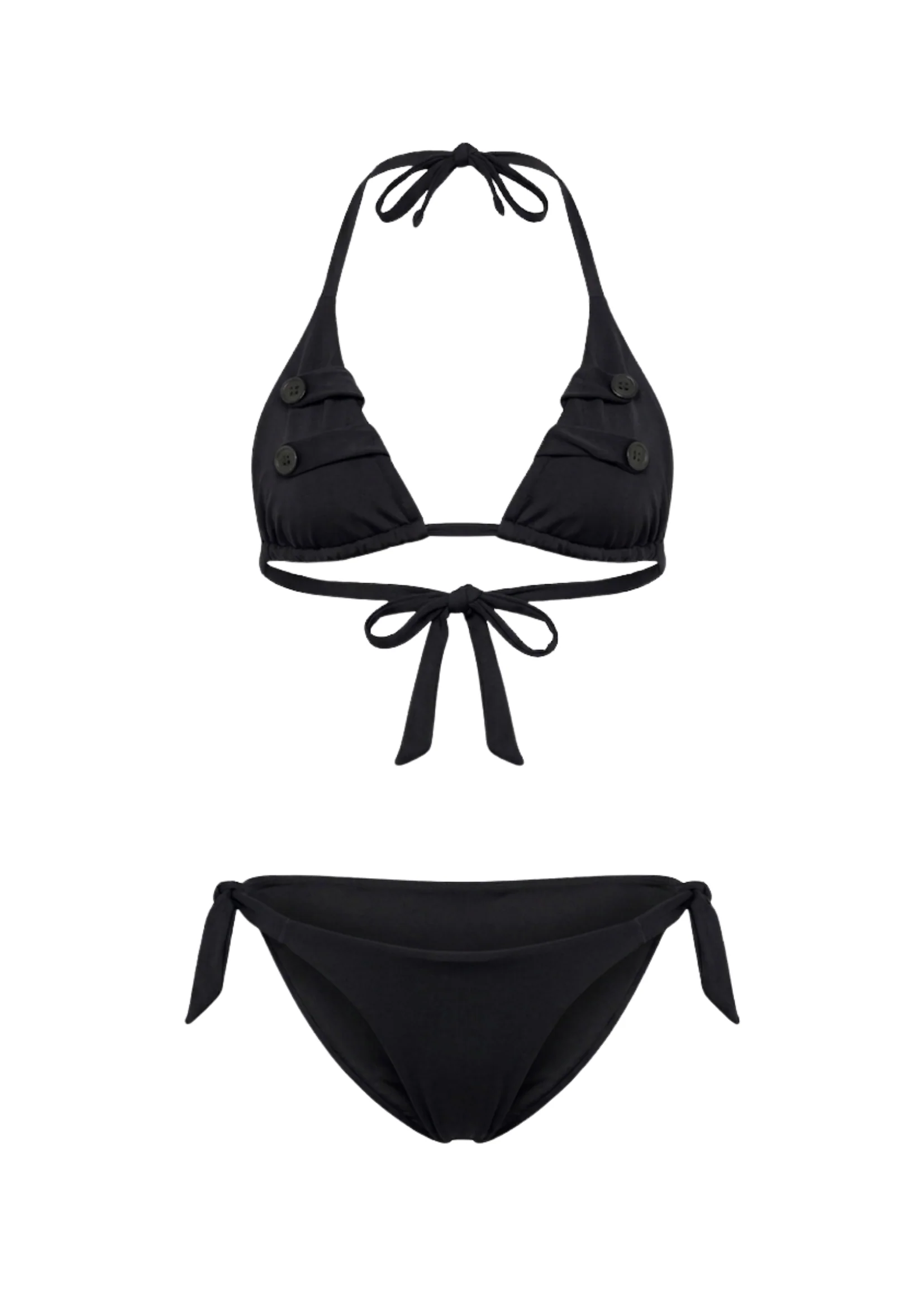 UNIFORM BIKINI IN BLACK - Image 2