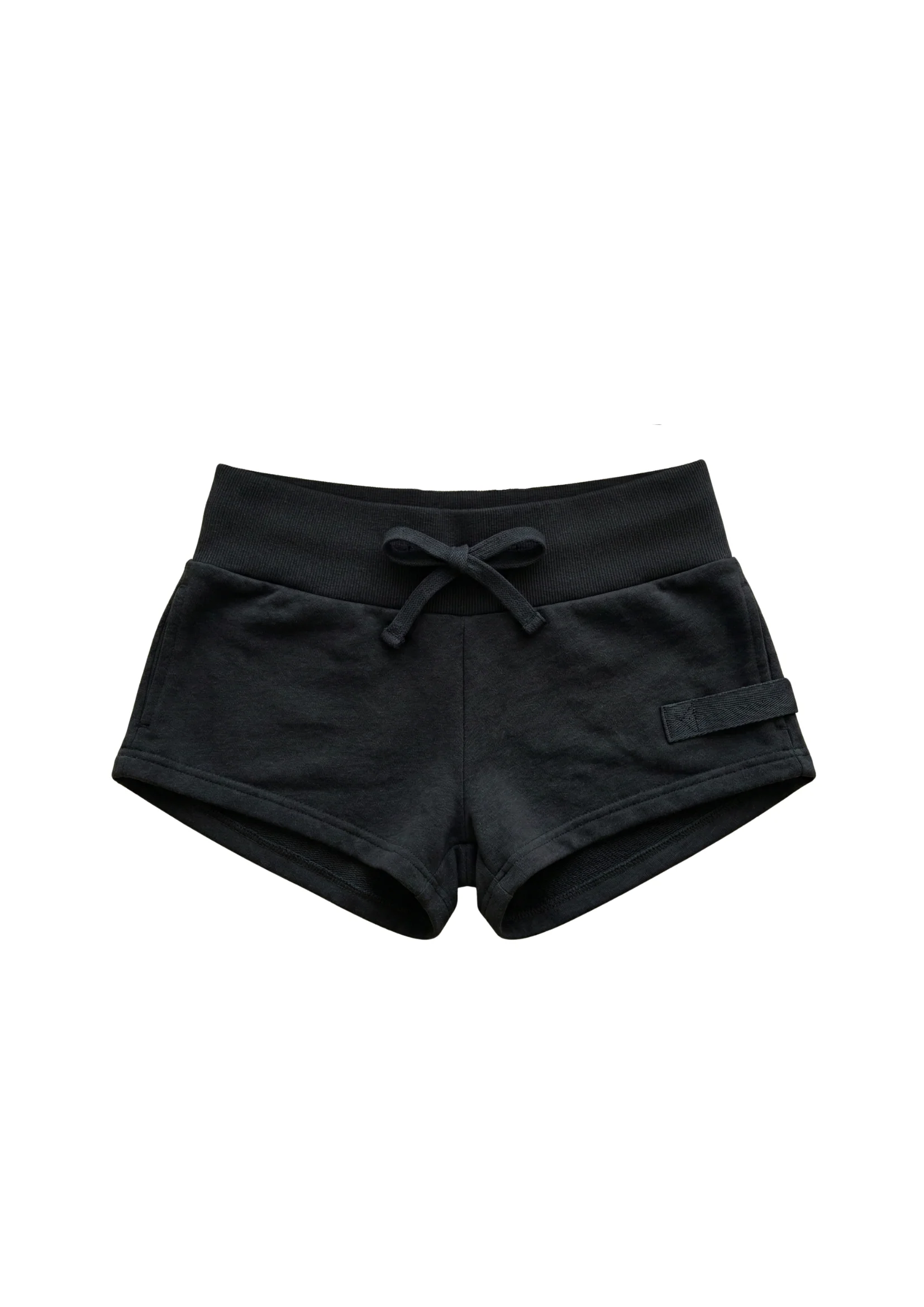 UTILITY BOOTY SHORTS IN BLACK - Image 6