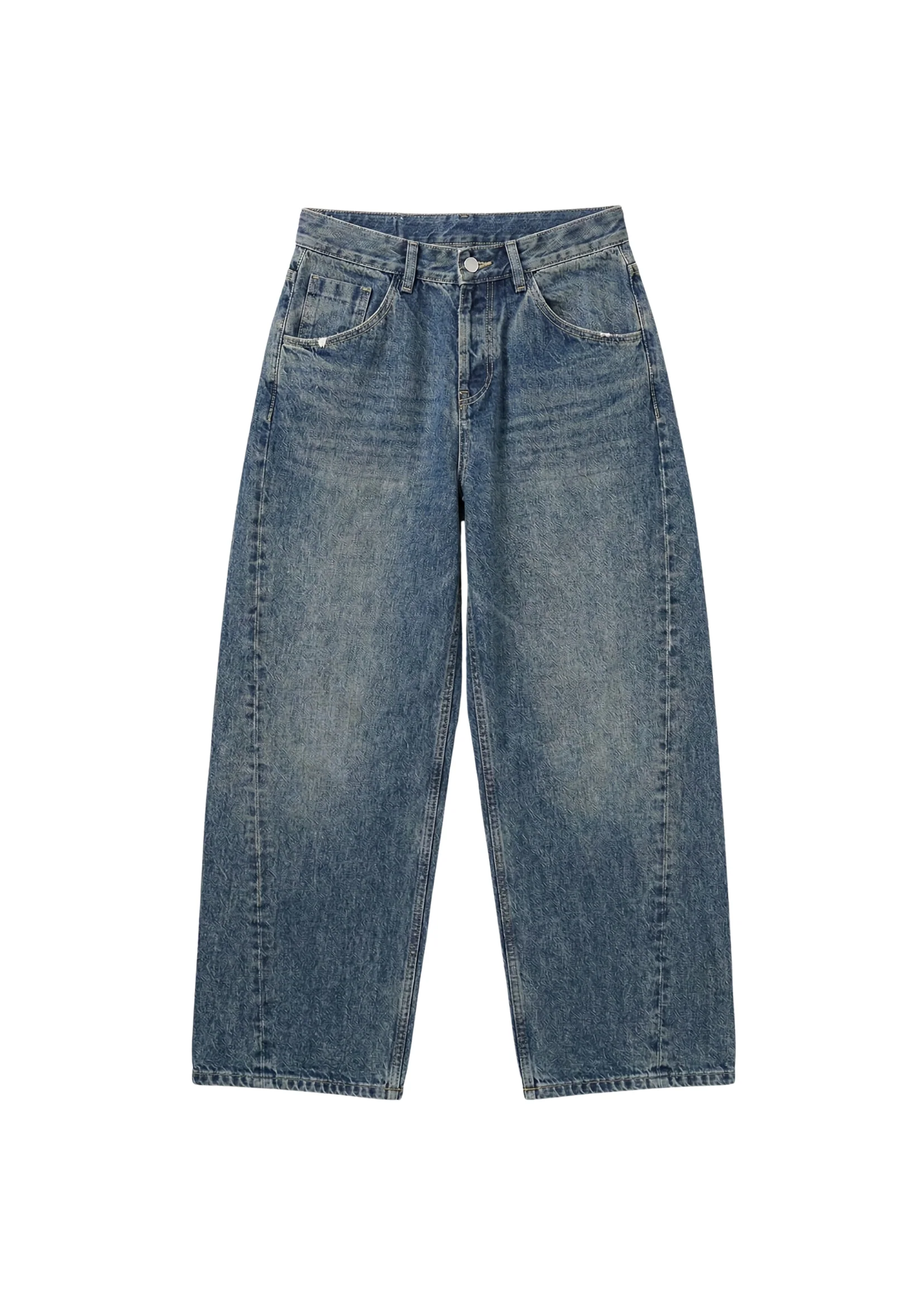 CONVEX LOW WAIST JEANS IN LIGHT WASH - Image 7